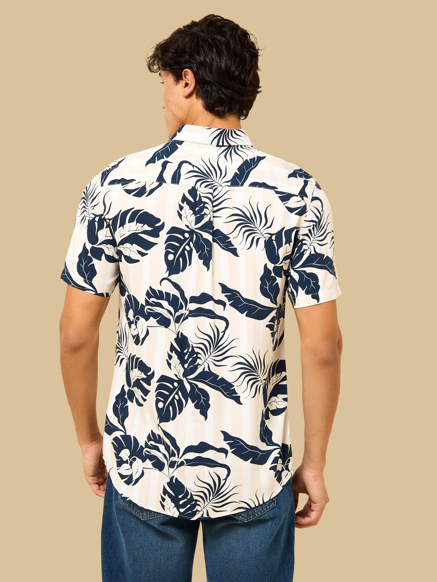 Leaf Print Shirt