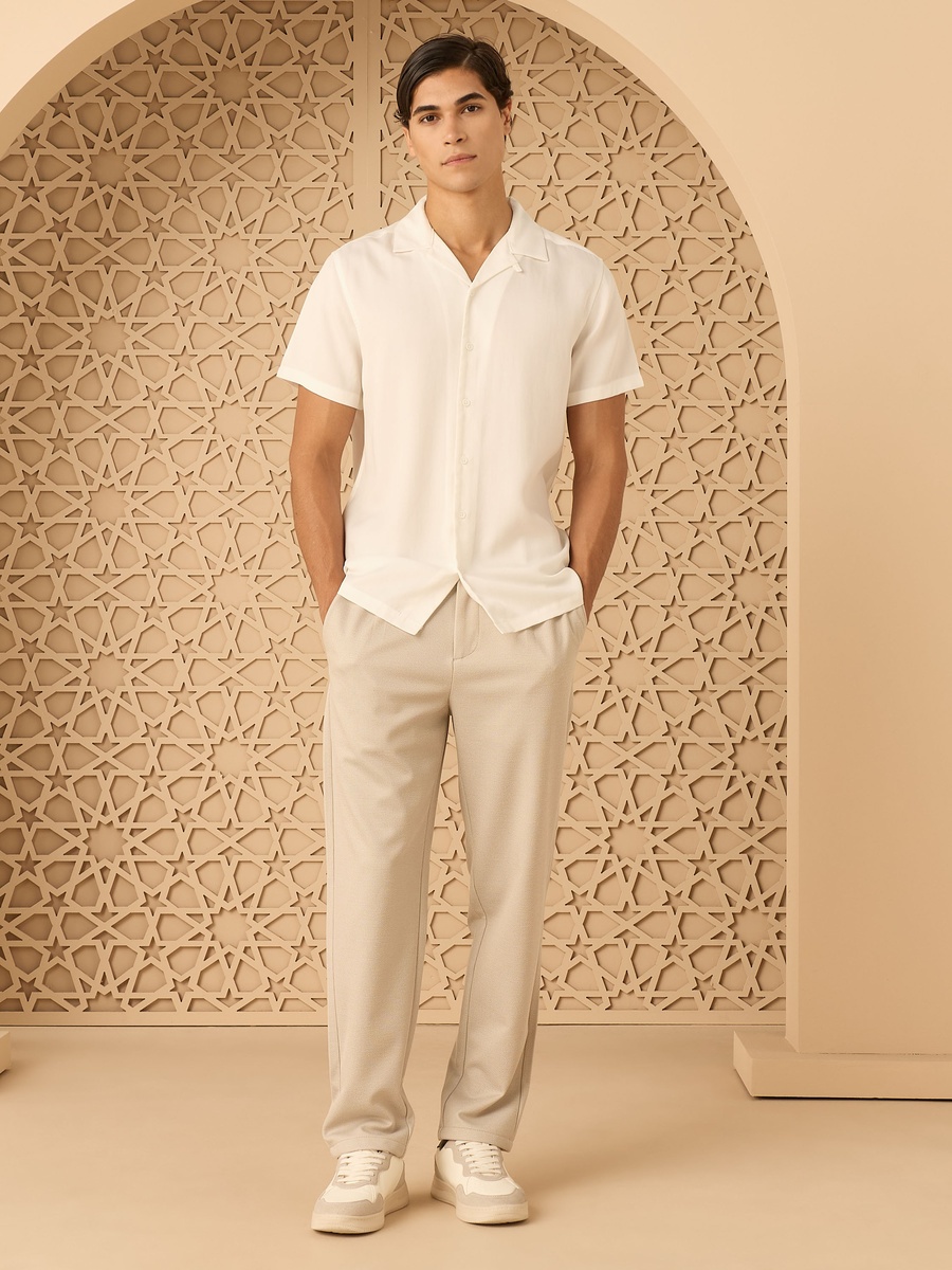 Relaxed Fit Lyocell Shirt