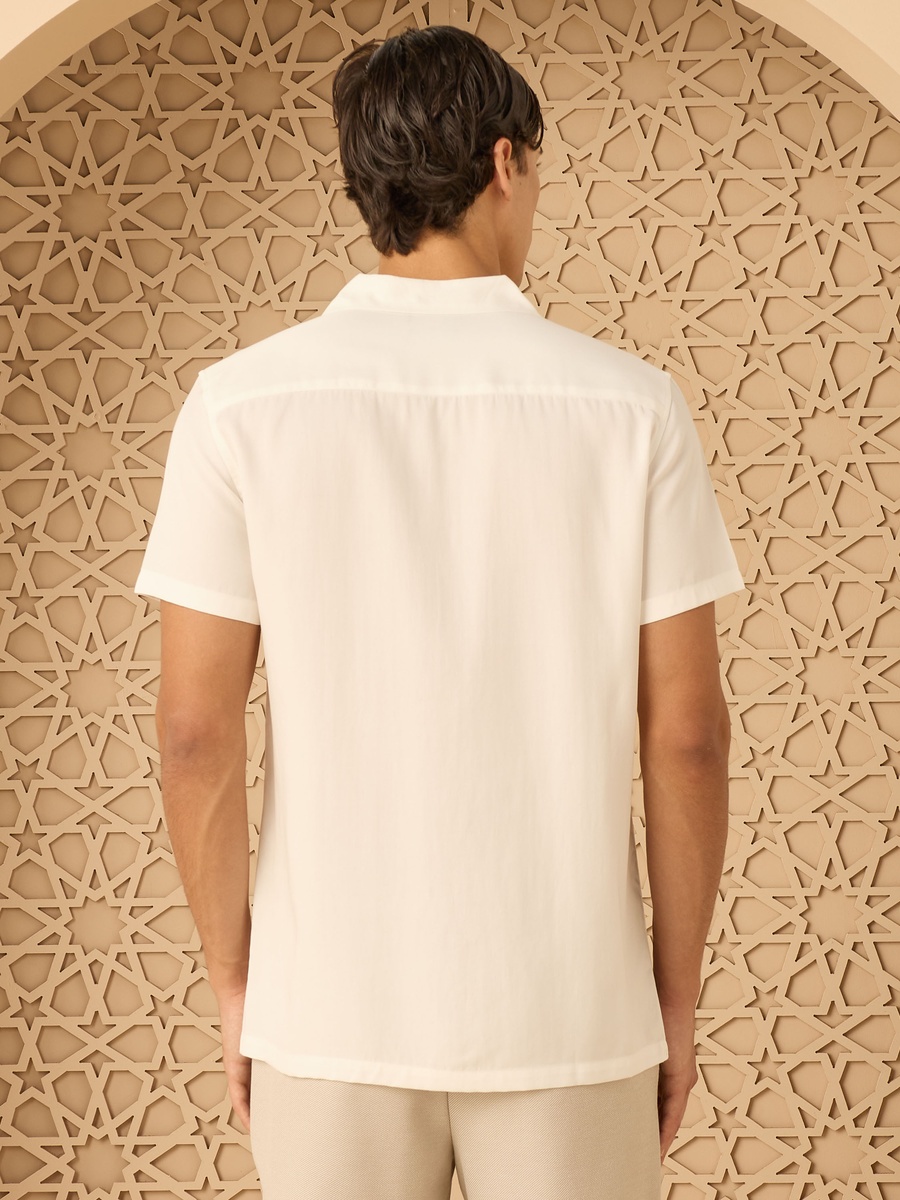 Relaxed Fit Lyocell Shirt