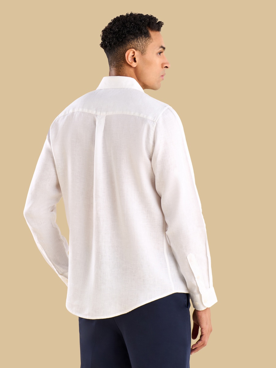 Regular Fit Linen Shirt
