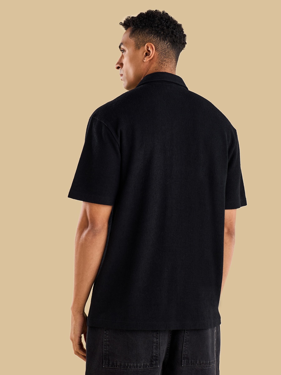 Textured Relaxed Fit Shirt