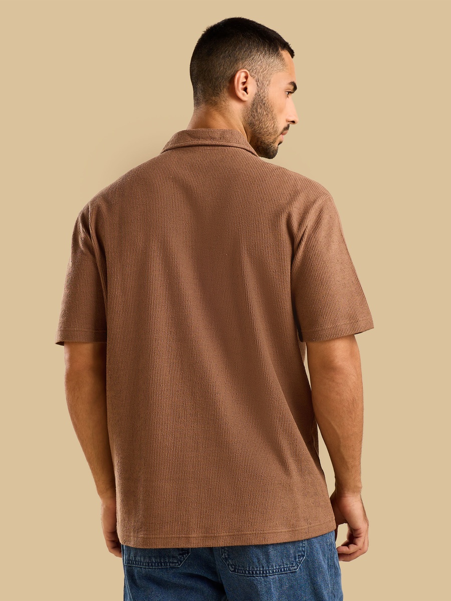 Textured Relaxed Fit Shirt