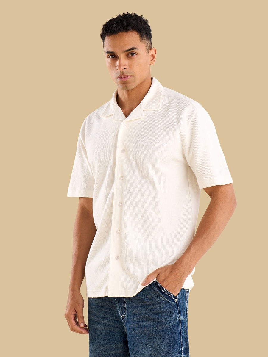 Textured Relaxed Fit Shirt