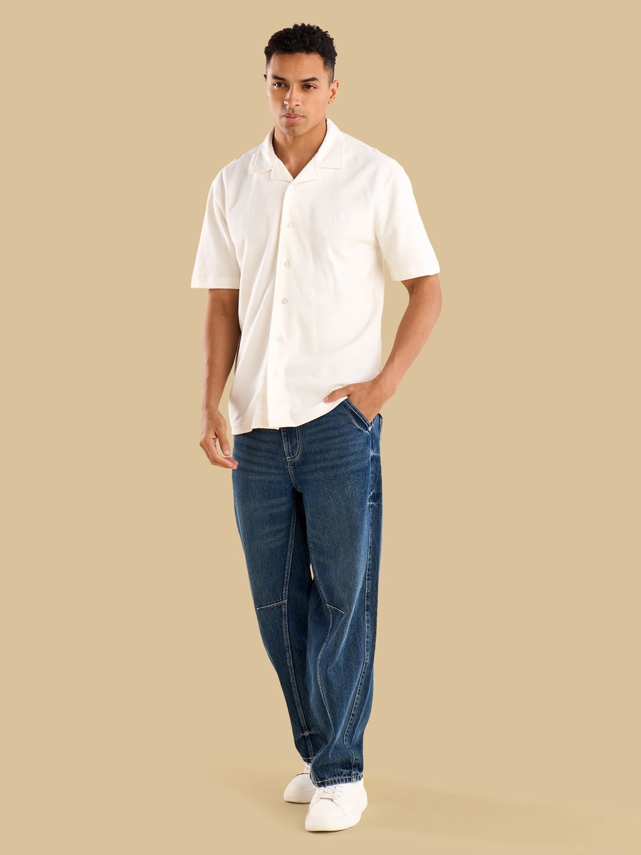 Textured Relaxed Fit Shirt