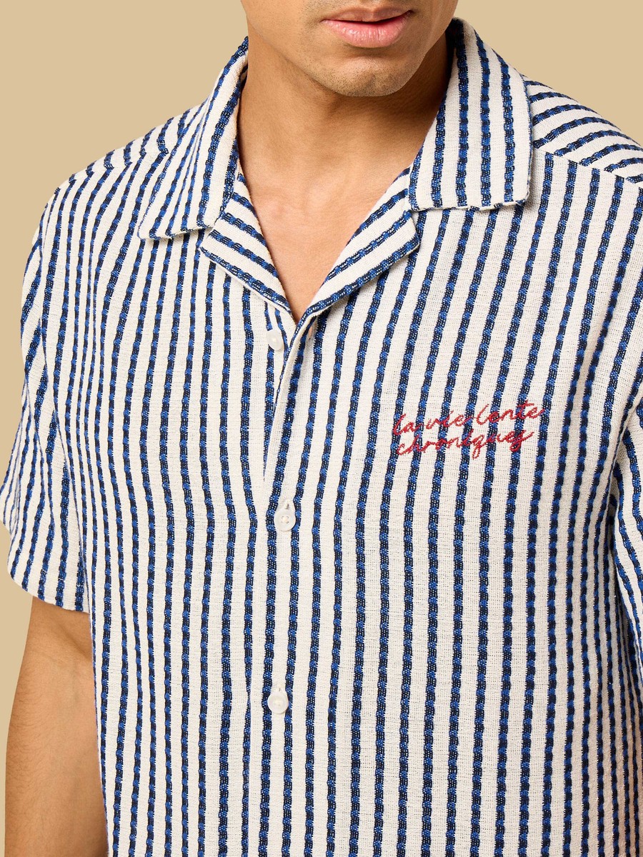 Relaxed Fit Striped Shirt