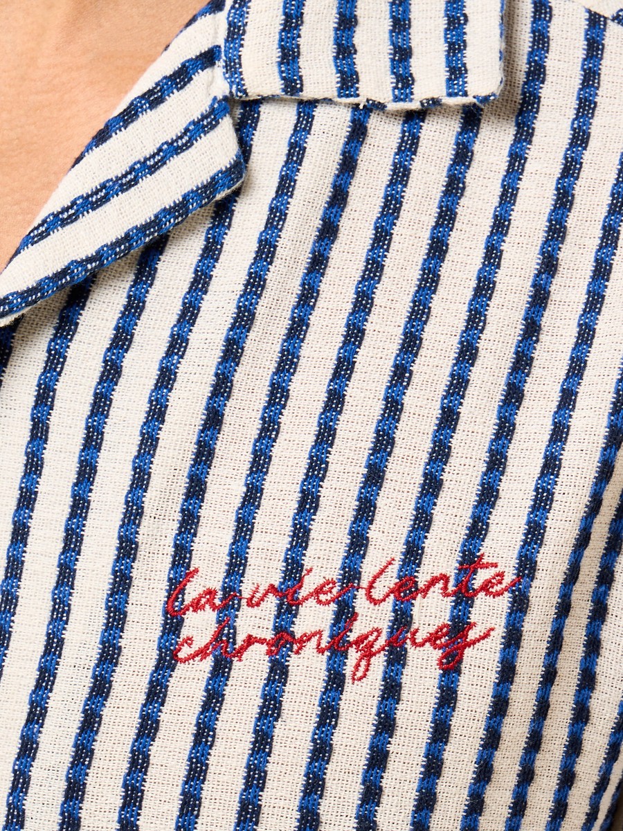 Relaxed Fit Striped Shirt