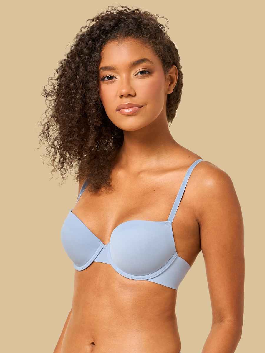 Pack of 2 - Assorted Padded Wired Demi Bra