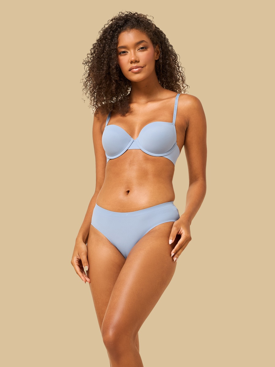Pack of 2 - Assorted Padded Wired Demi Bra