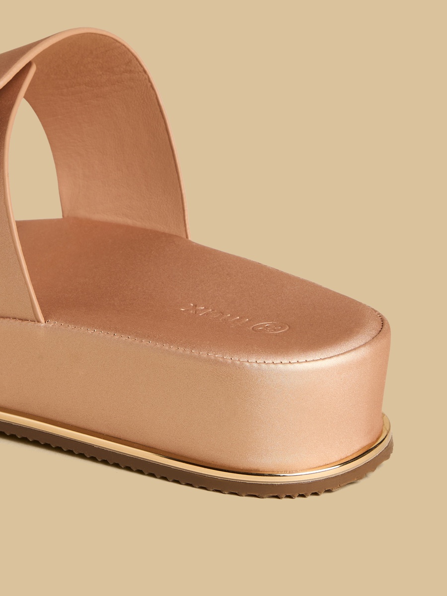 Textured Flat Sandals