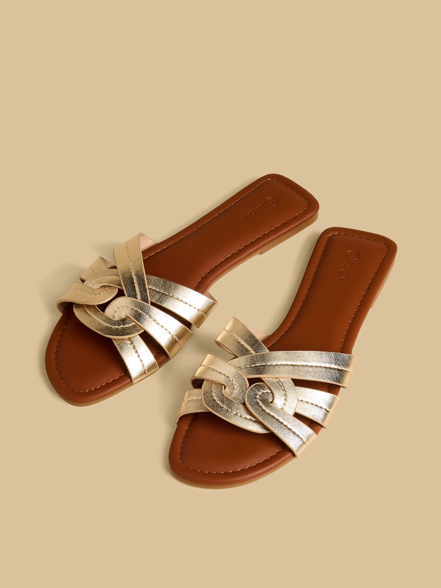 Stitch Detail Sandals