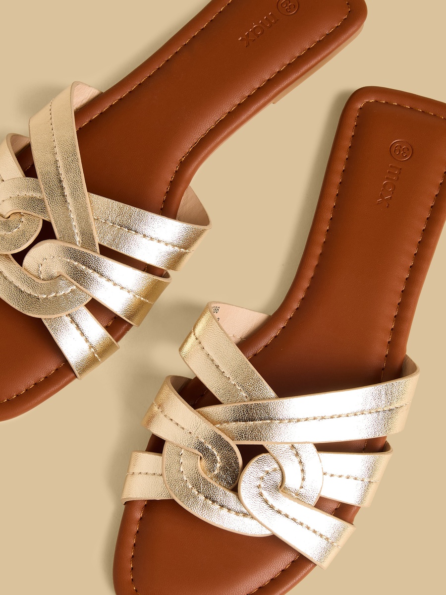 Stitch Detail Sandals