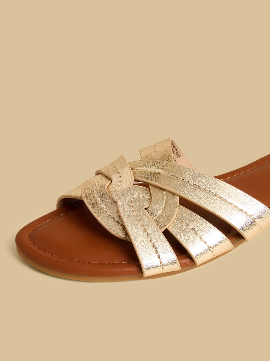 Stitch Detail Sandals
