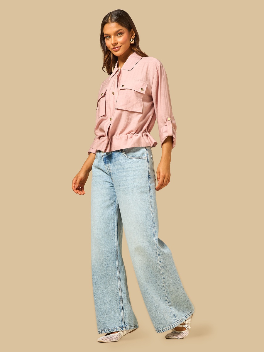 Solid Utility Jacket