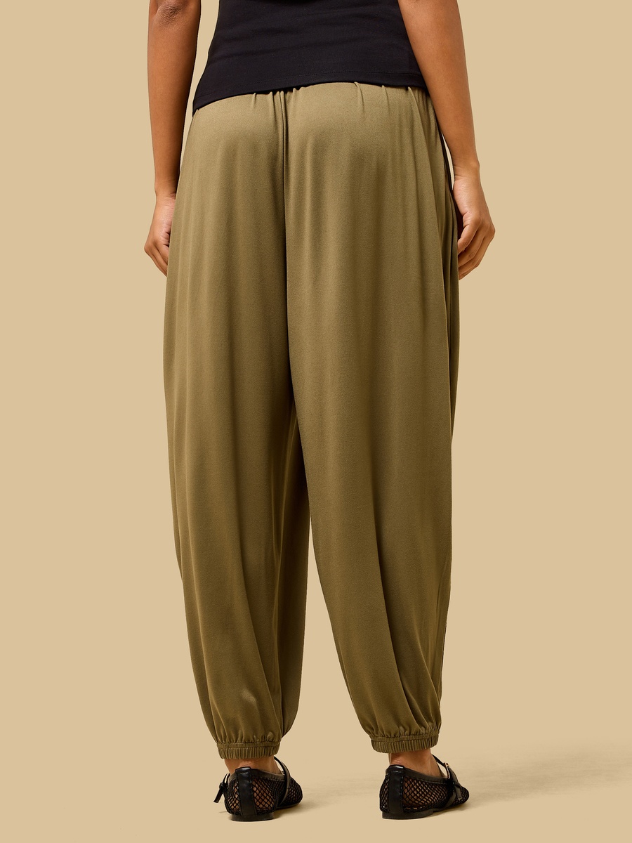 Pleated Harem Pants