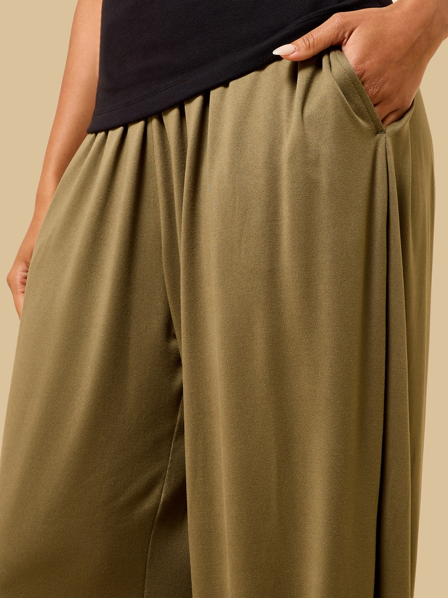 Pleated Harem Pants