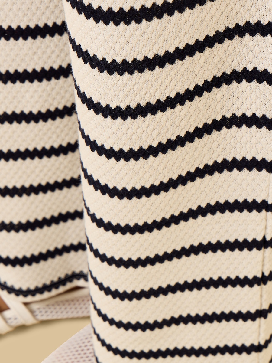 Striped Maternity Pants