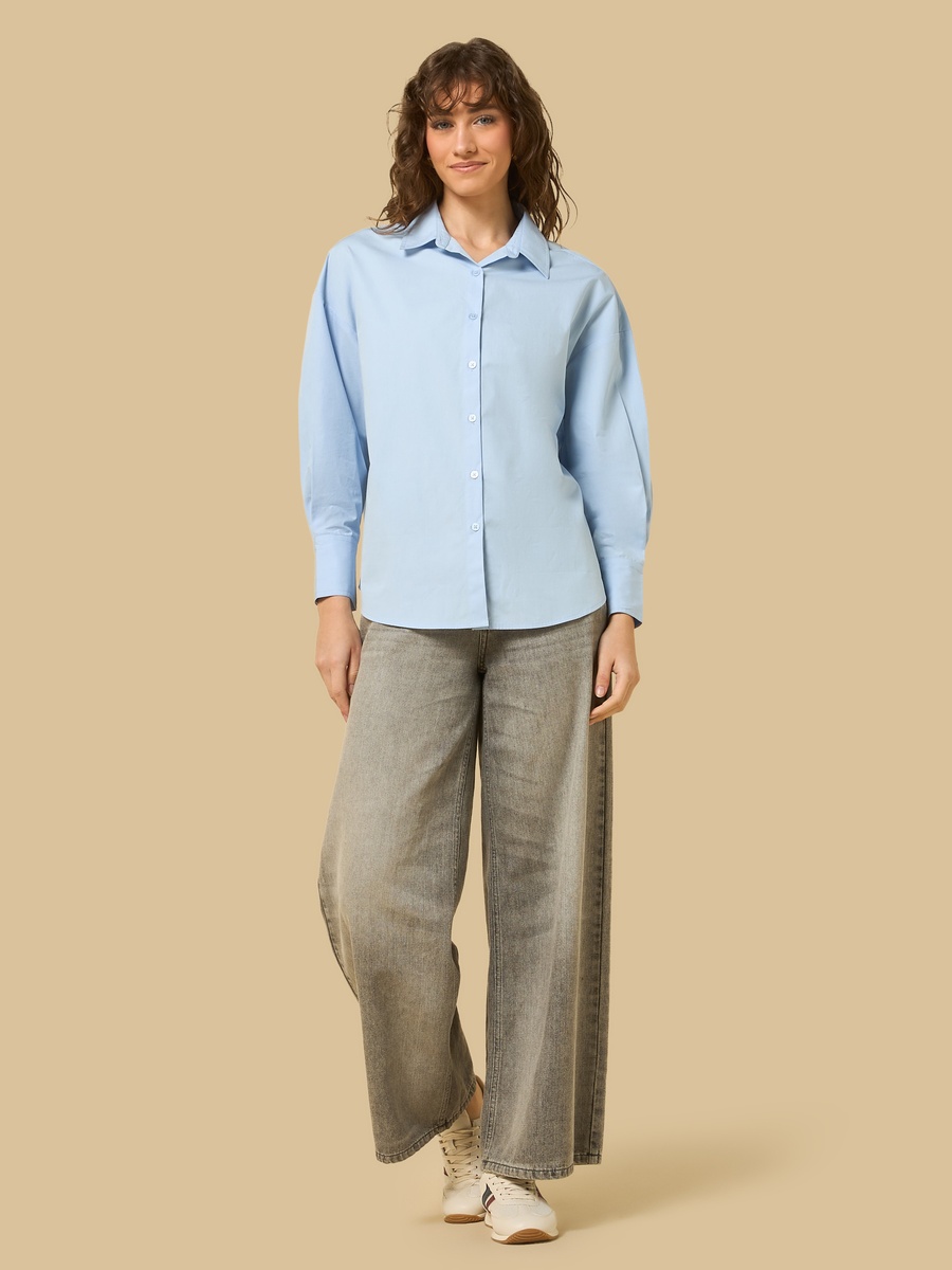 Oversized Poplin Shirt