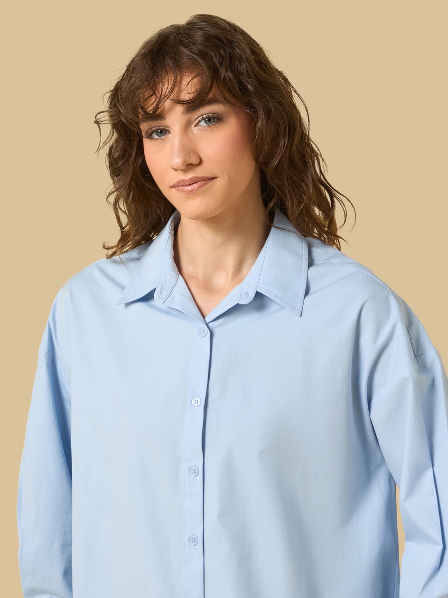 Oversized Poplin Shirt