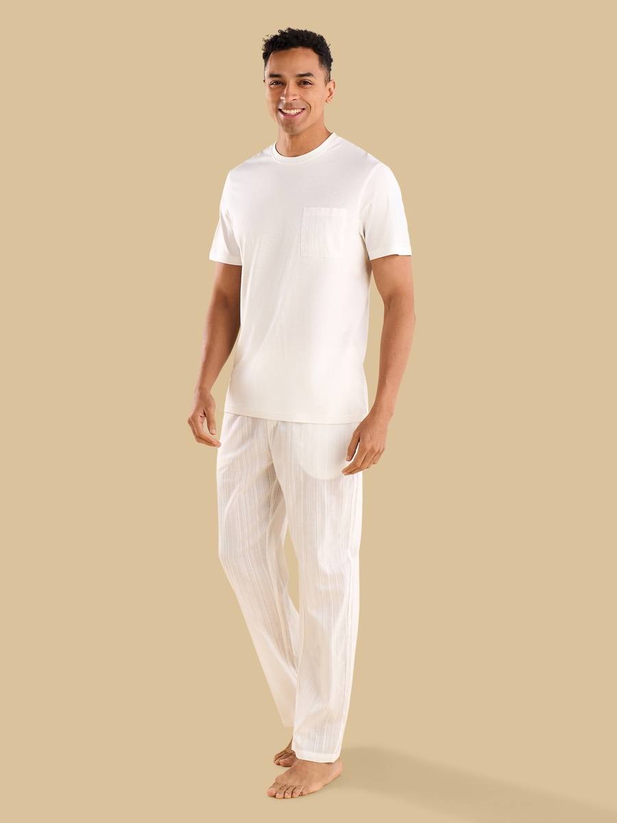 Dobby Textured Pyjama Set