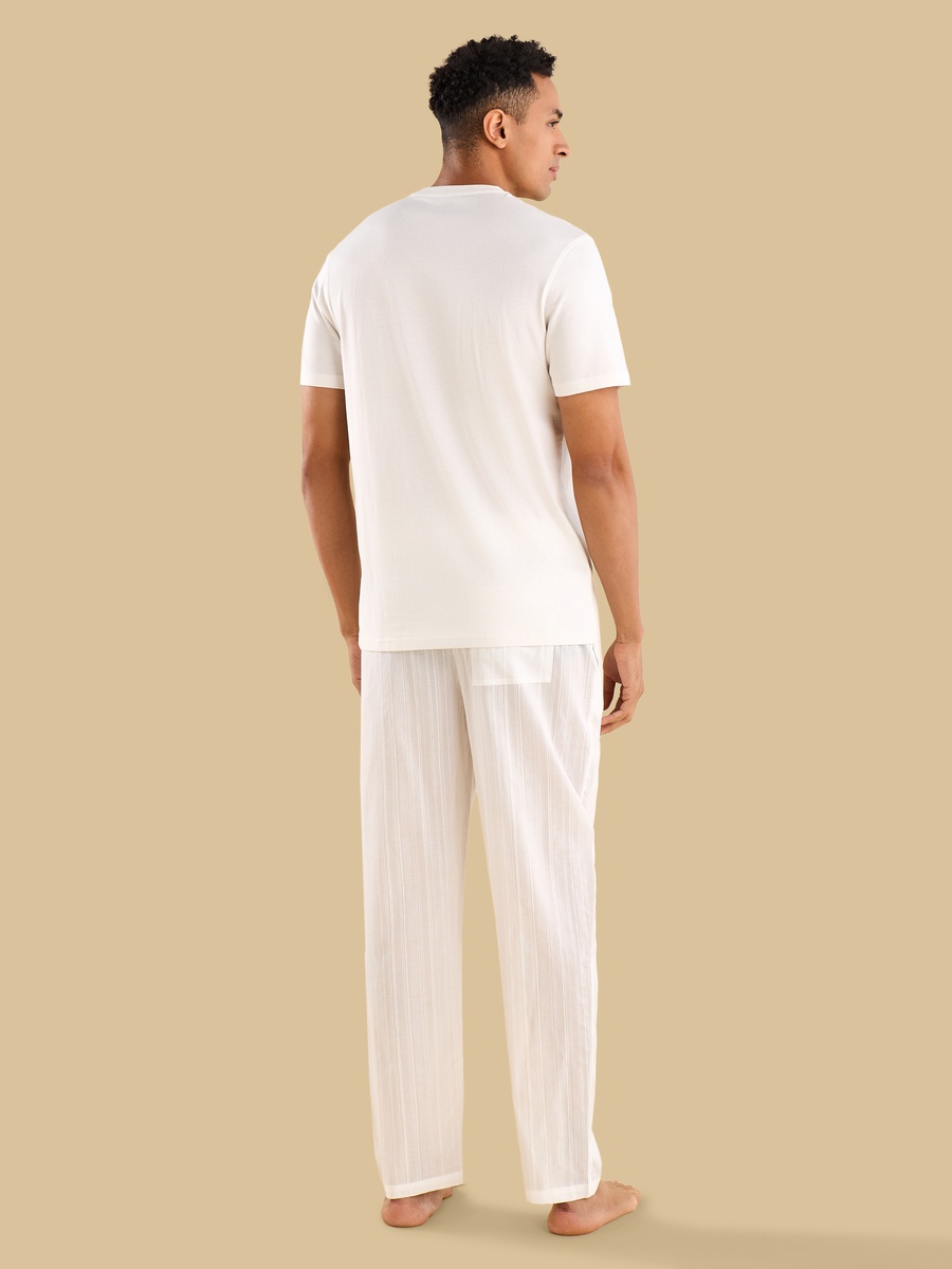 Dobby Textured Pyjama Set