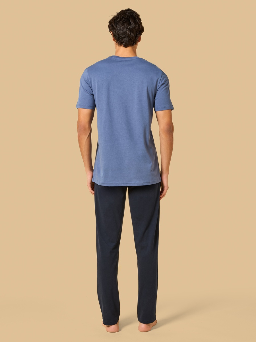Slogan Print Pyjama Set