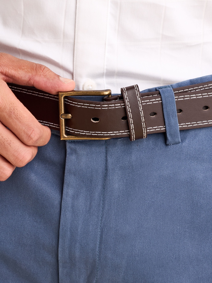 Belted Chino Pants