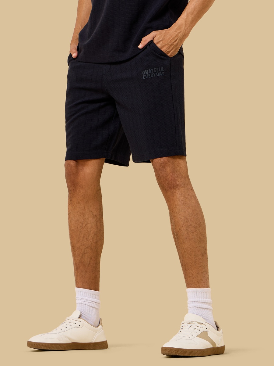 Textured Shorts