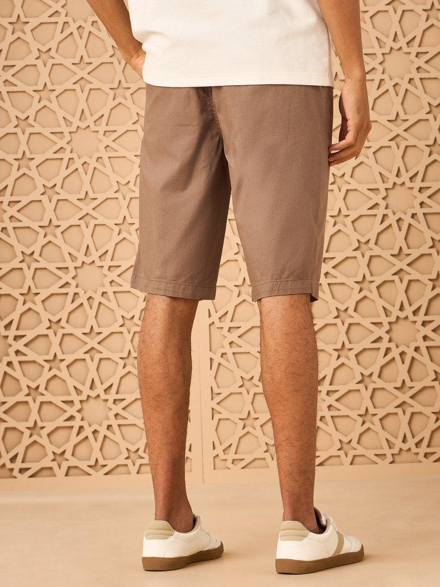 Plain Pull-On Shorts