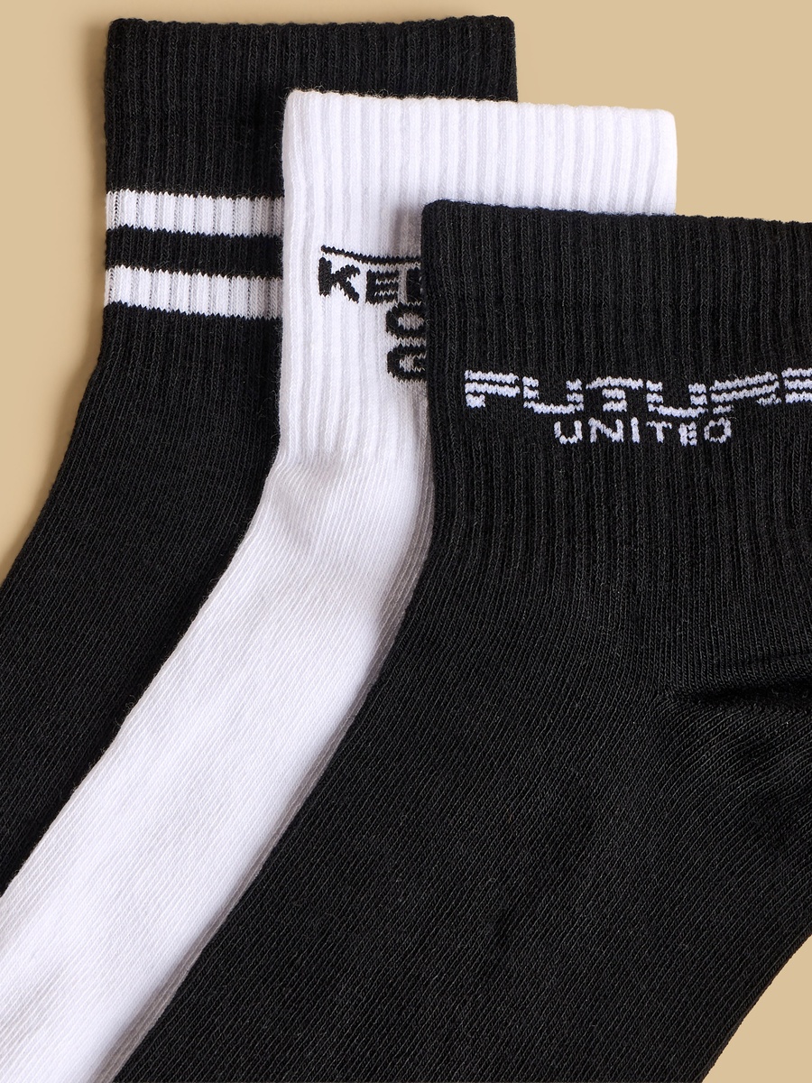 Pack Of 3 - Printed Ankle Length Socks