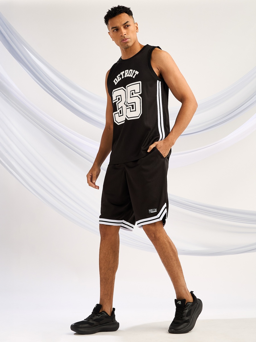 Detroit Print Basketball Tank T-Shirt