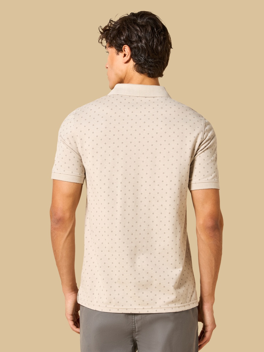 Textured Pique Polo T-Shirt