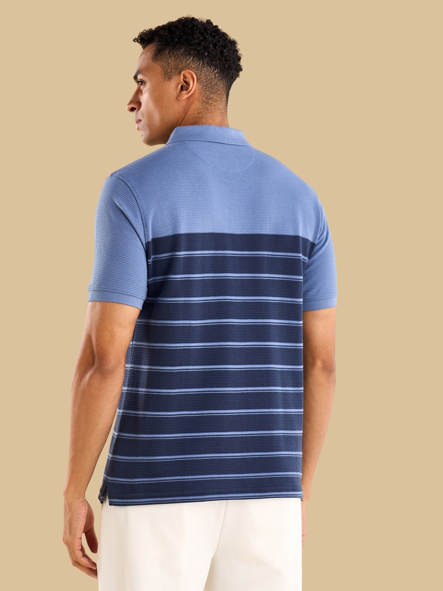 Colourblock Polo T-Shirt