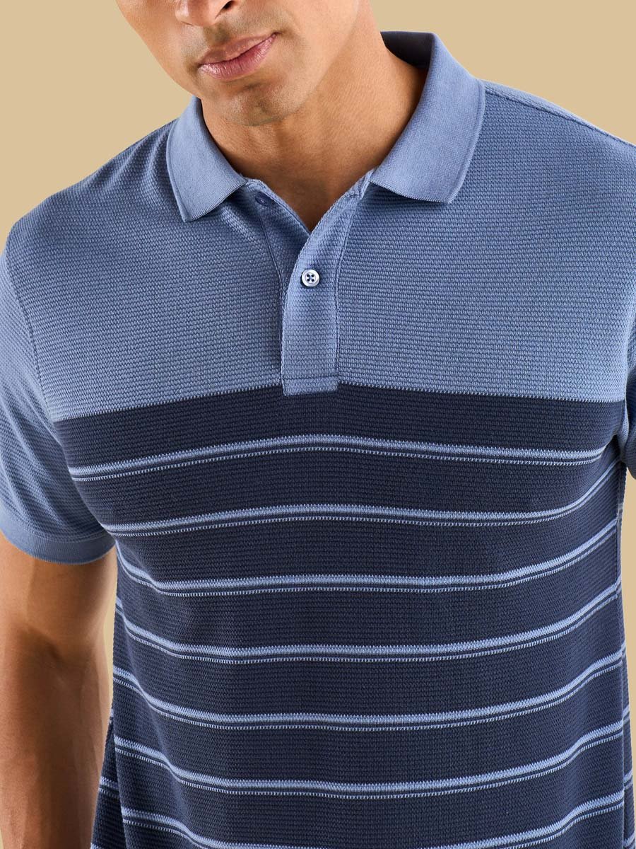 Colourblock Polo T-Shirt