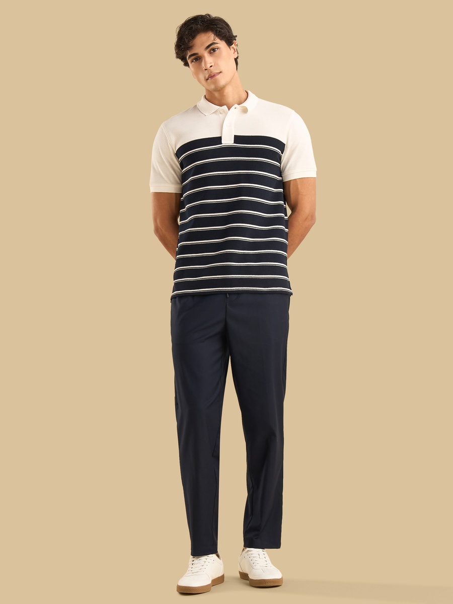 Colourblock Polo T-Shirt