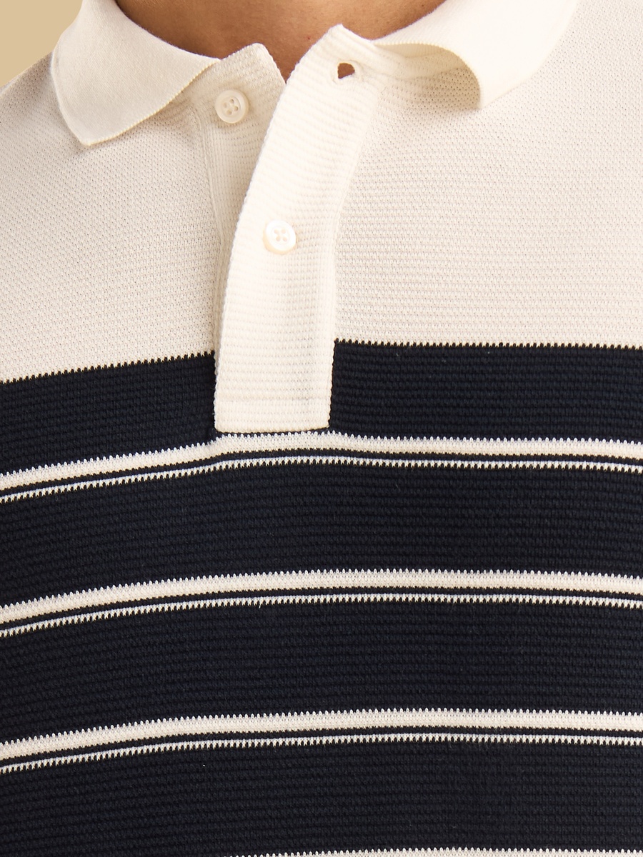 Colourblock Polo T-Shirt