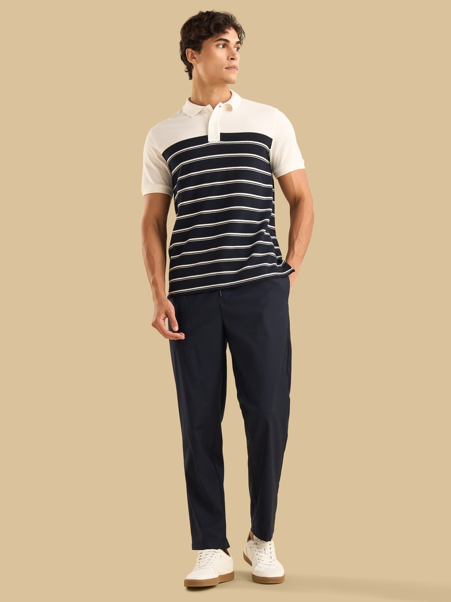 Colourblock Polo T-Shirt
