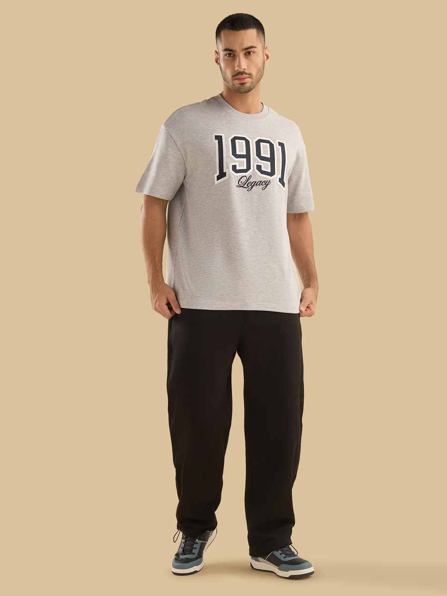 Varsity Applique Oversized T-Shirt
