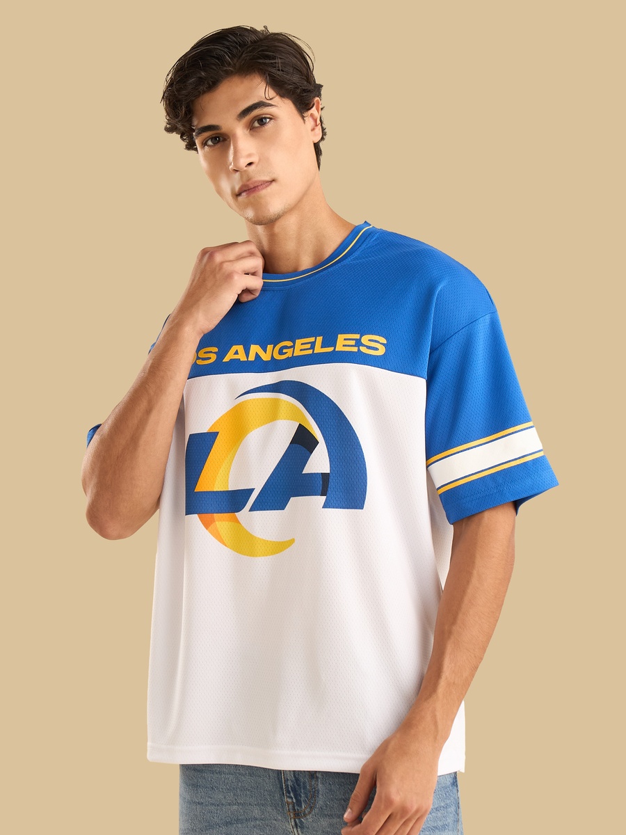 Los Angeles Rams Print Oversized T-Shirt