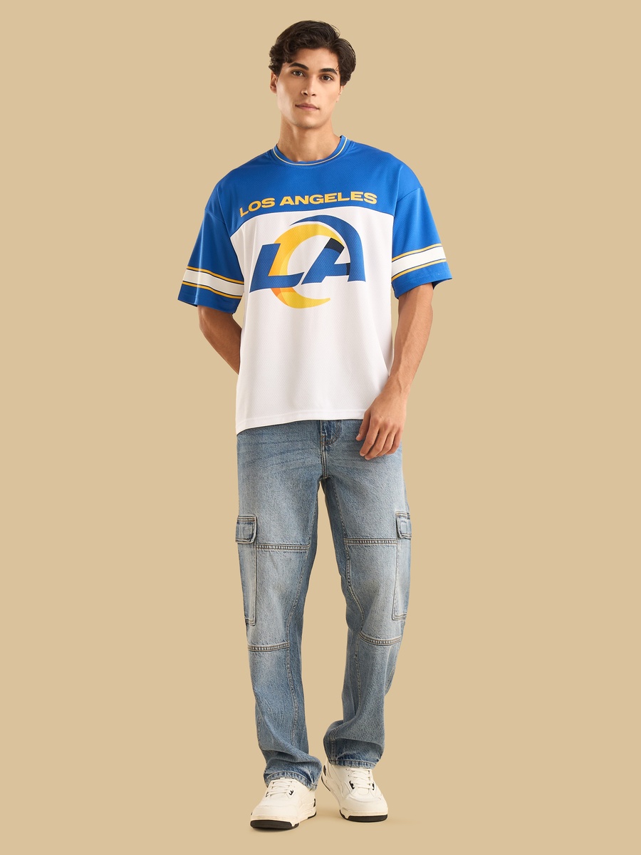 Los Angeles Rams Print Oversized T-Shirt