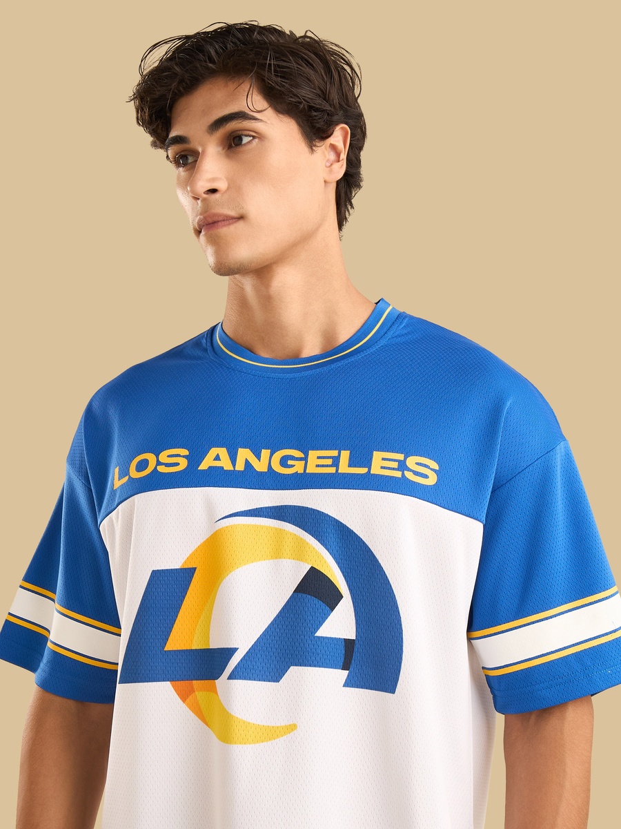 Los Angeles Rams Print Oversized T-Shirt