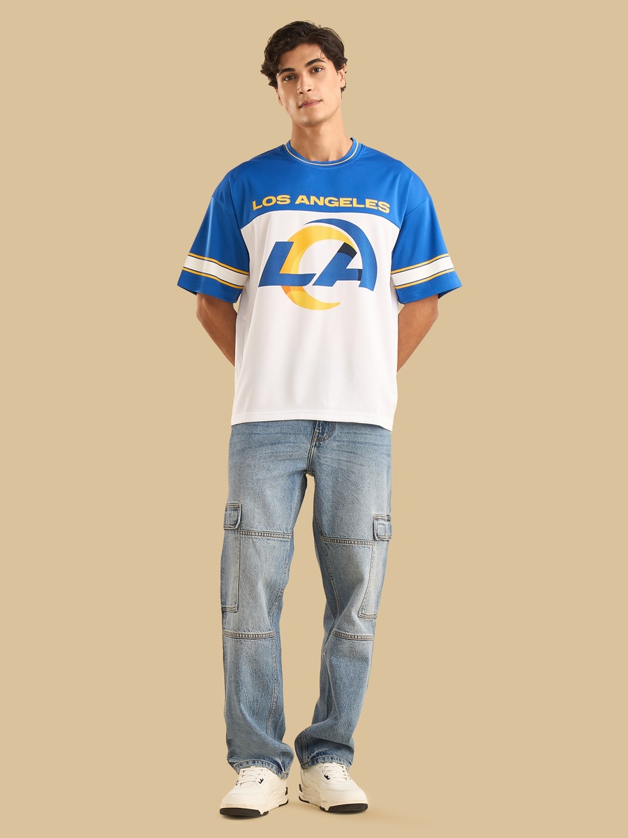 Los Angeles Rams Print Oversized T-Shirt