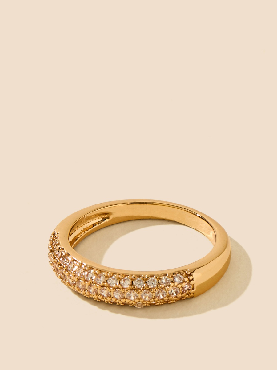 Embellished Bangle and Ring Set
