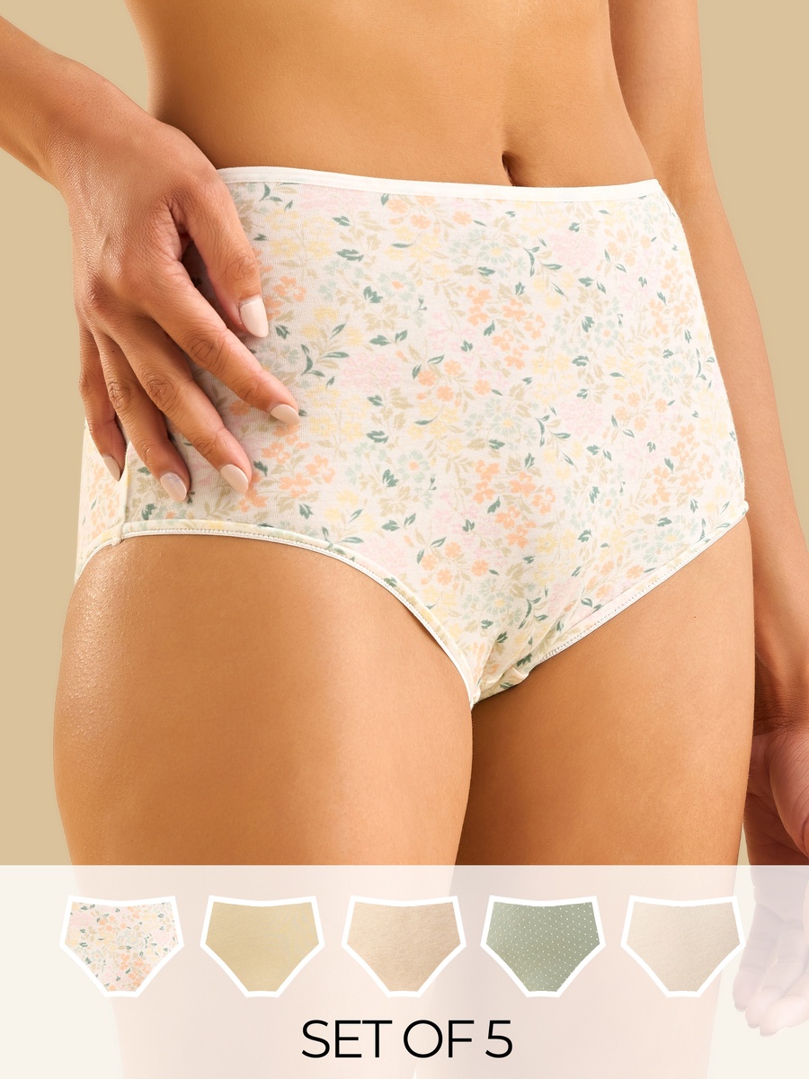 Pack of 5 - Assorted Full Briefs