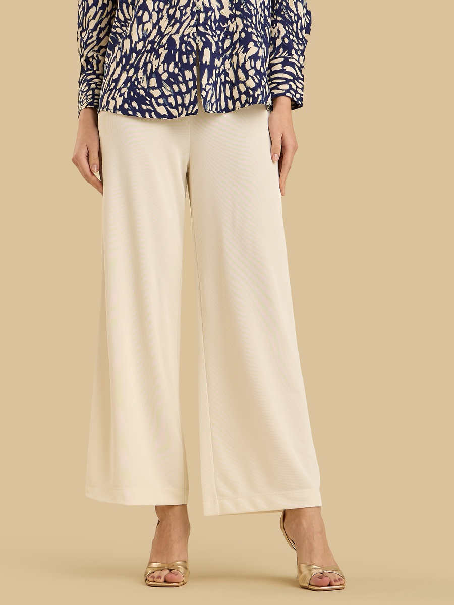 Ribbed Wide Leg Pants