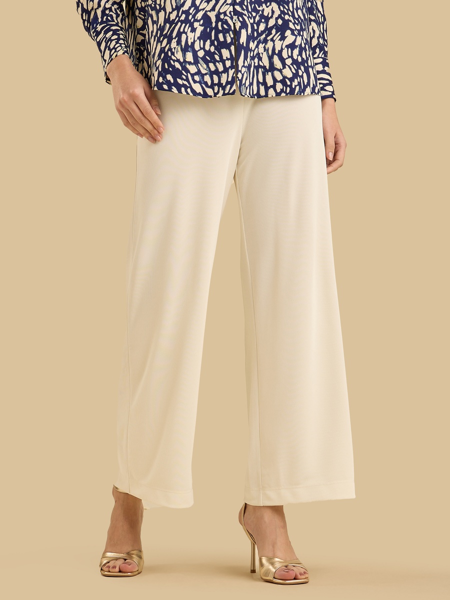 Ribbed Wide Leg Pants