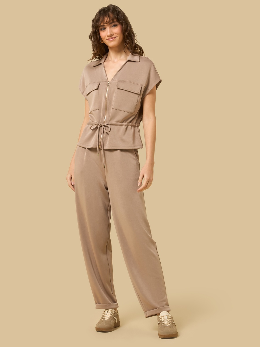 Pleated Wide Leg Pants