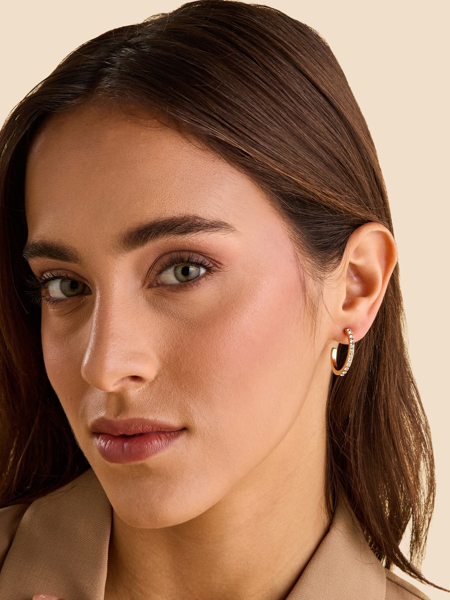 Pack of 8 - Assorted Metallic Earrings