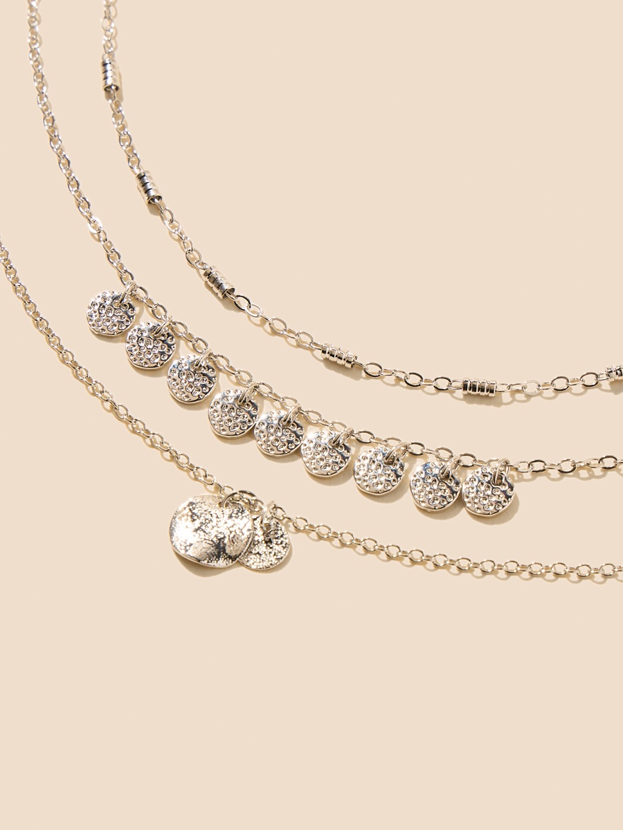 Pack of 3 - Assorted Necklace with Lobster Clasp Closure