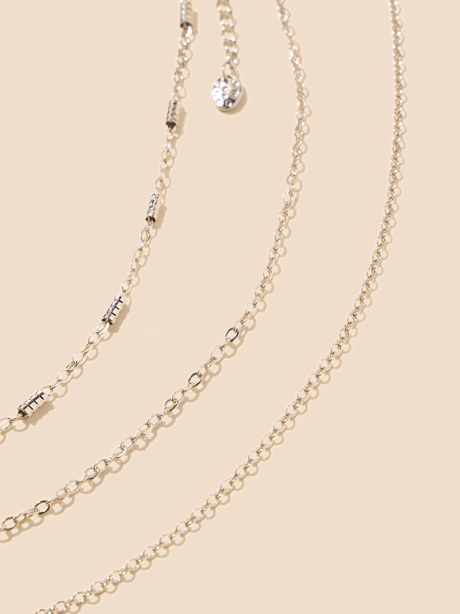 Pack of 3 - Assorted Necklace with Lobster Clasp Closure