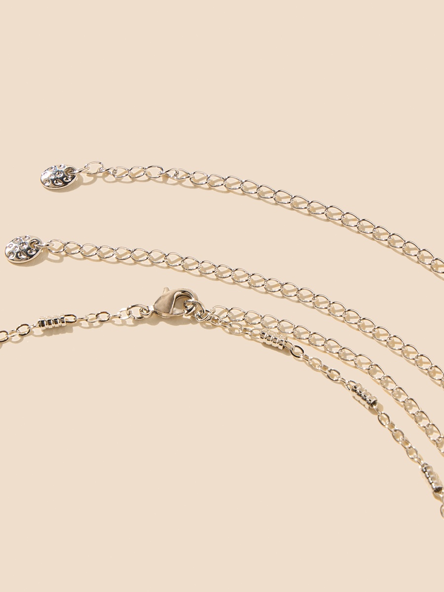 Pack of 3 - Assorted Necklace with Lobster Clasp Closure